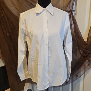 Brooks Brothers White Dress Shirt Classic Formal Wear